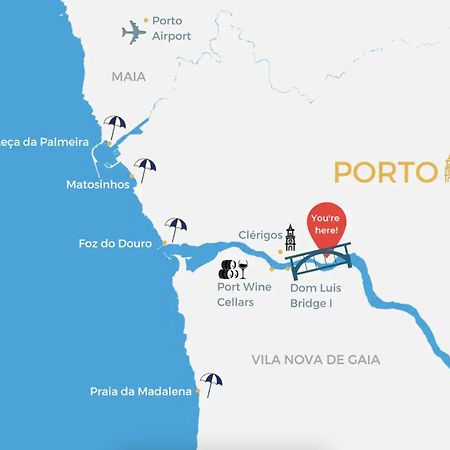 Apartament Oporto Bonjardim Loft Zewnętrze zdjęcie